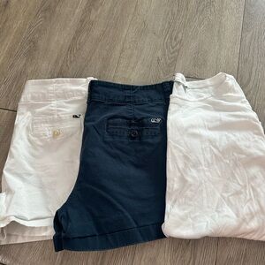 Vineyard Vines Lot 3 Shorts and Shirt Sz 12 & XL